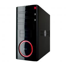 Miditower Zignum schwarz