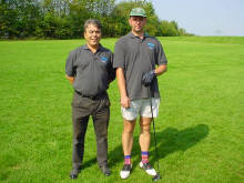 Dr. Andreas Bairaktaris und Geordie Cullen